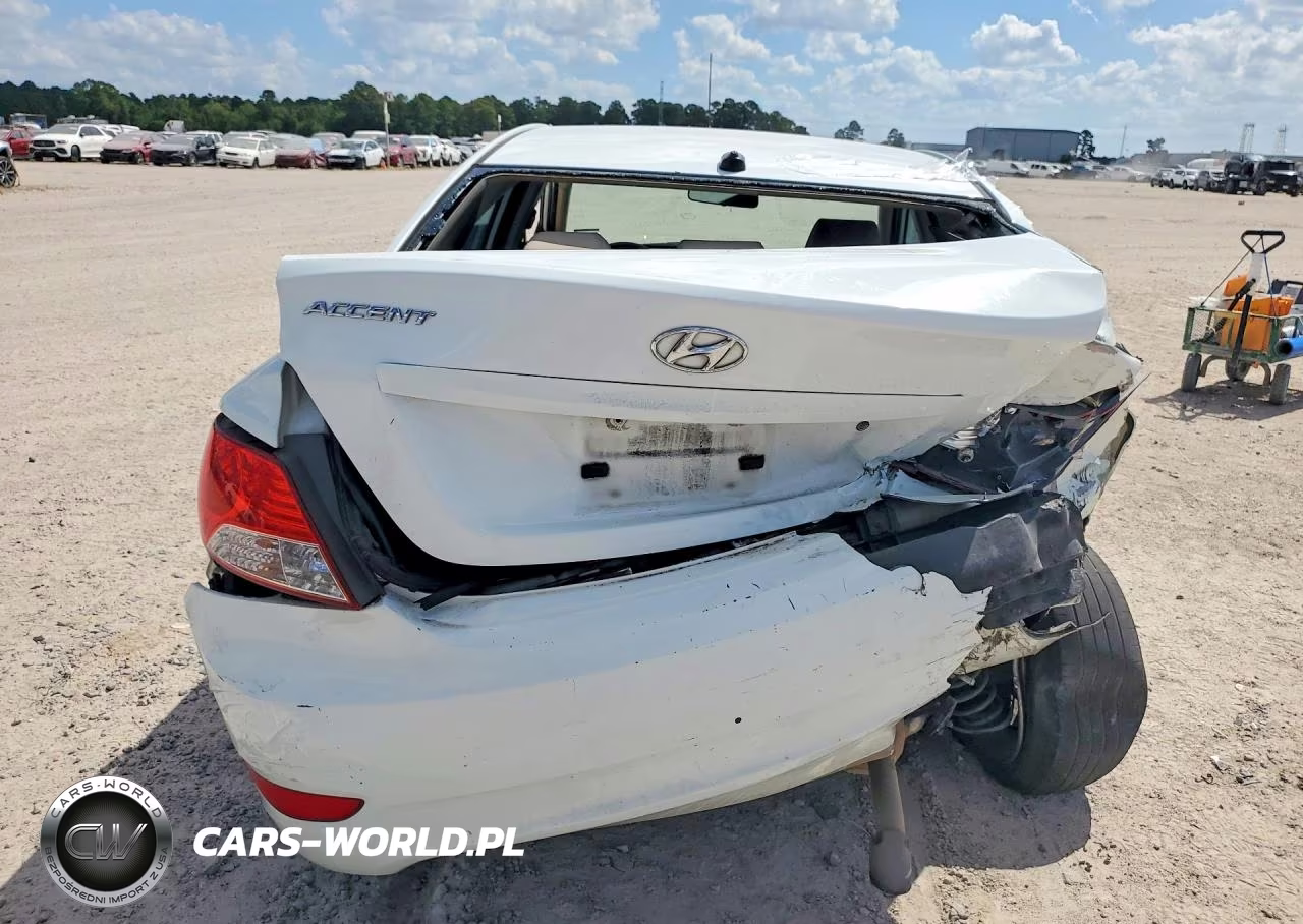 2013 Hyundai Accent Gls VIN:KMHCU4AE5DU572727 - 6