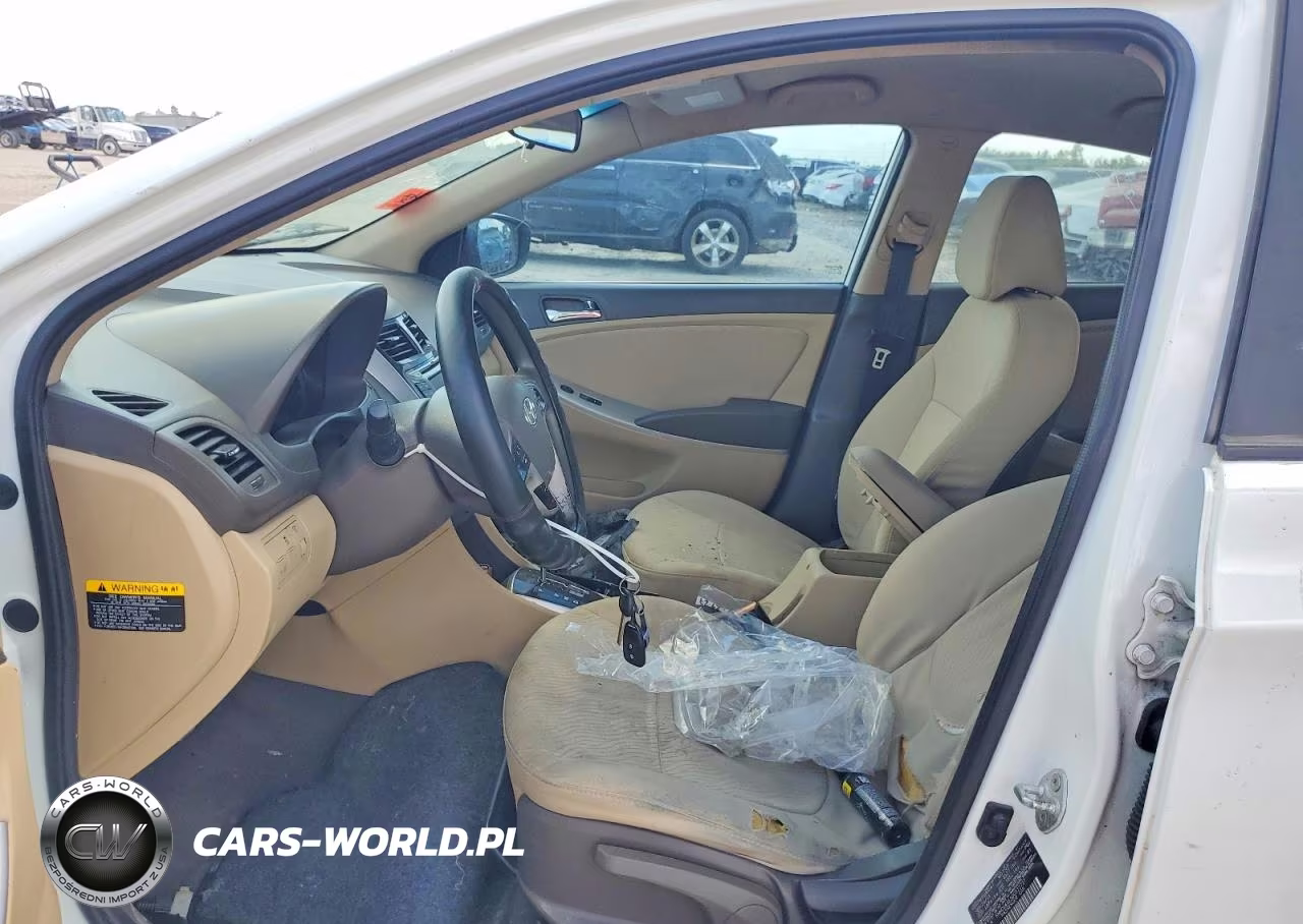 2013 Hyundai Accent Gls VIN:KMHCU4AE5DU572727 - 7