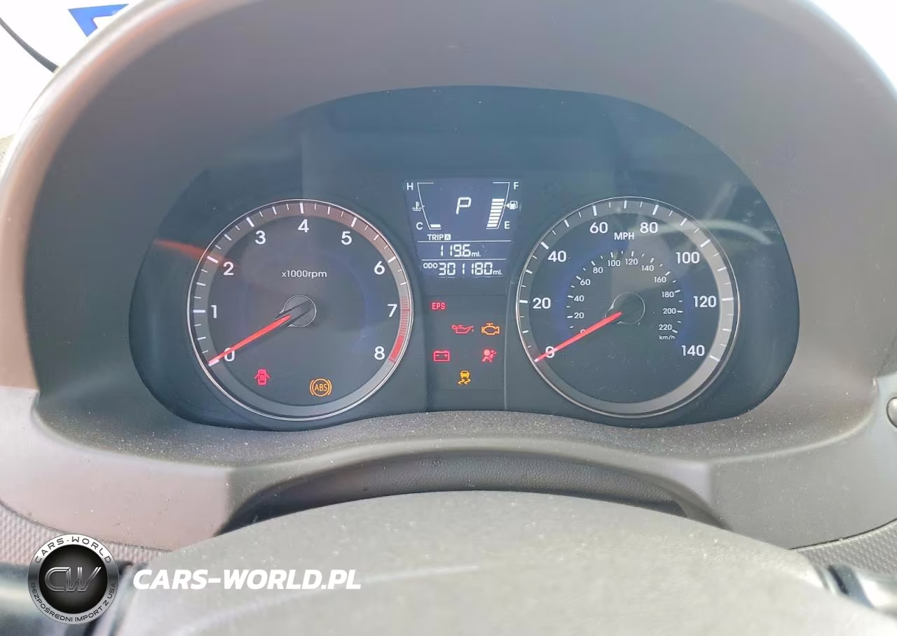 2013 Hyundai Accent Gls VIN:KMHCU4AE5DU572727 - 9