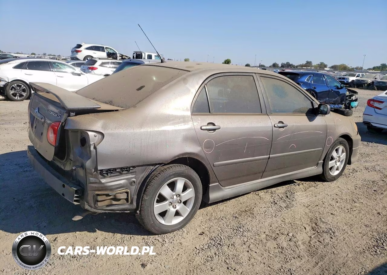 2008 Toyota Corolla Ce VIN:1NXBR32E68Z951487 - 3