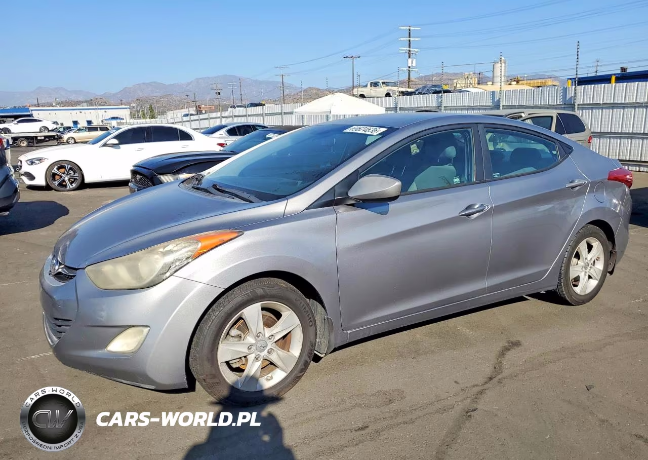 2013 Hyundai Elantra Gls VIN:KMHDH4AE5DU515890 - 1
