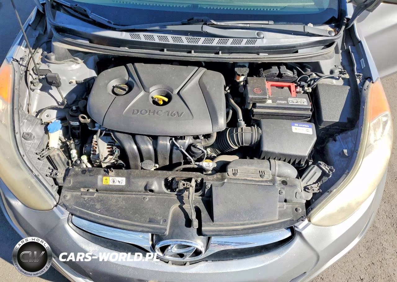 2013 Hyundai Elantra Gls VIN:KMHDH4AE5DU515890 - 11