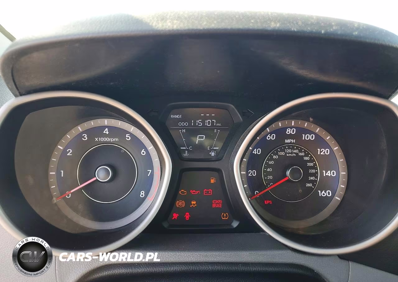 2013 Hyundai Elantra Gls VIN:KMHDH4AE5DU515890 - 9