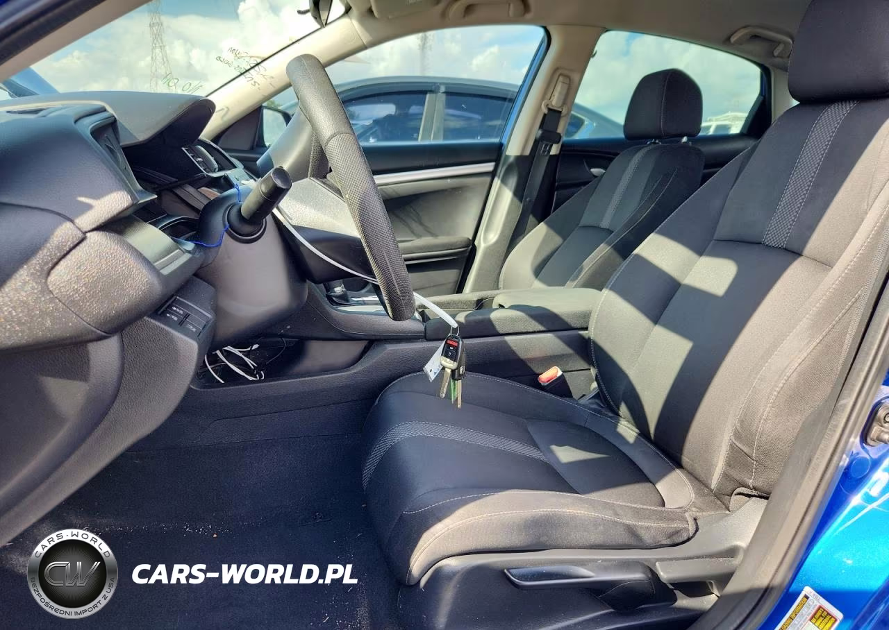 2020 Honda Civic Lx VIN:19XFC2F62LE011232 - 7