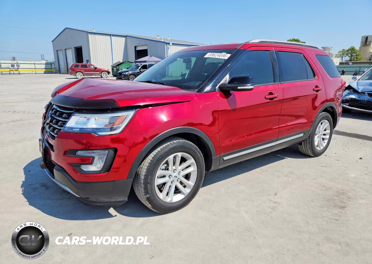 2017 Ford Explorer Xlt VIN:1FM5K7D80HGC76332 - 1