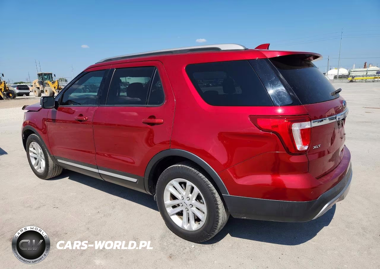 2017 Ford Explorer Xlt VIN:1FM5K7D80HGC76332 - 2