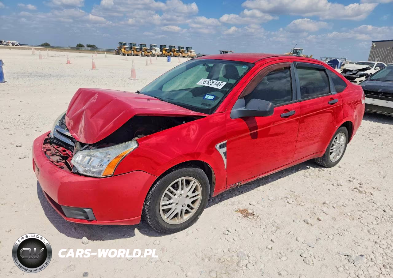 2008 Ford Focus Se VIN:1FAHP35NX8W152208 - 1