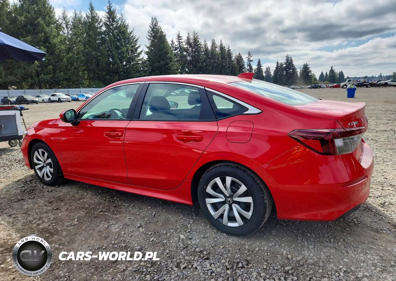 2025 Honda Civic Lx VIN:2HGFE2F25SH582256 - 2