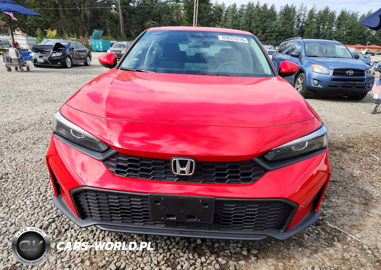 2025 Honda Civic Lx VIN:2HGFE2F25SH582256 - 5