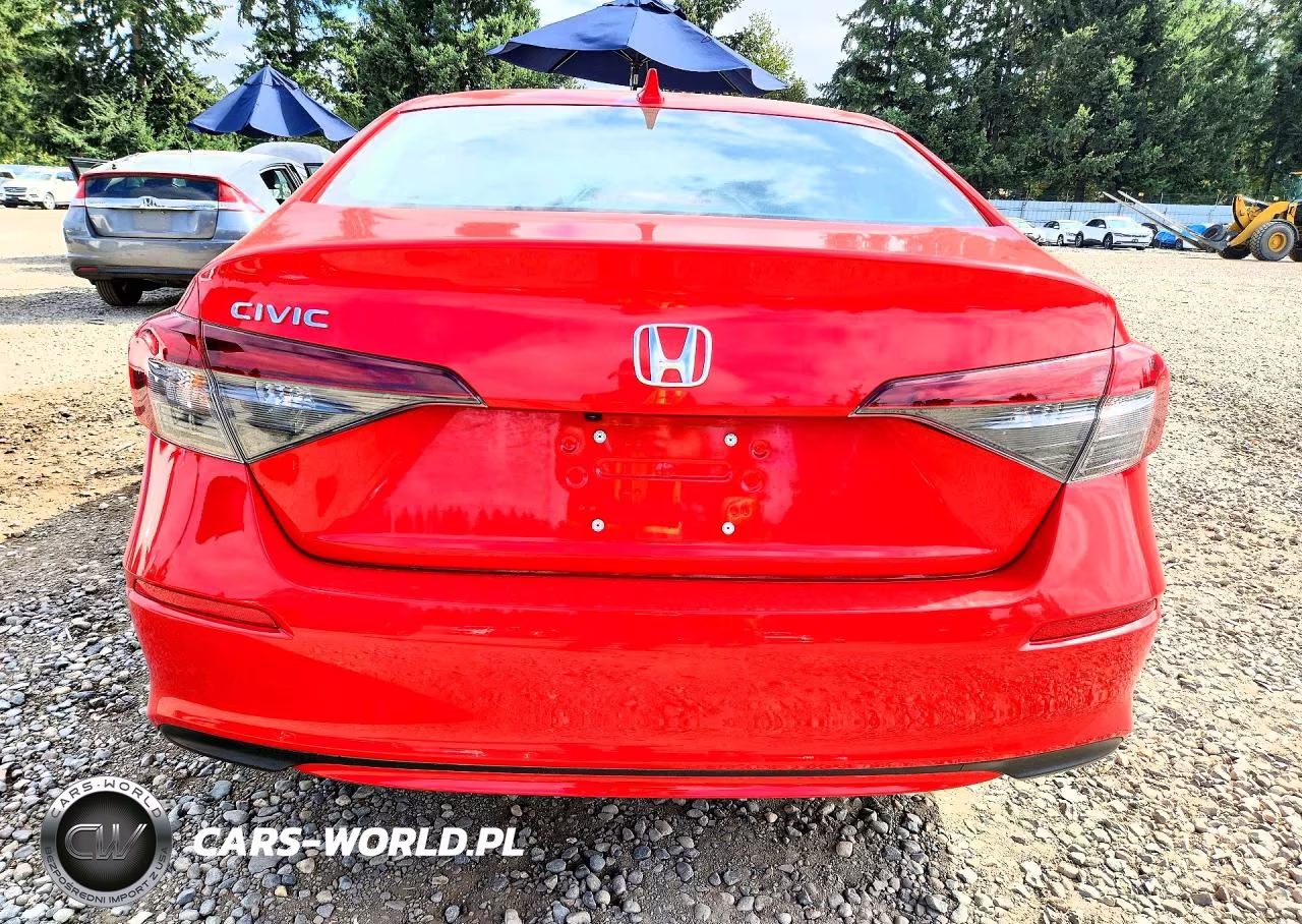 2025 Honda Civic Lx VIN:2HGFE2F25SH582256 - 6