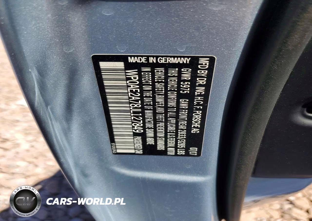 2018 Porsche Panamera 4 E-Hybrid VIN:WP0AE2A78JL127849 - 12