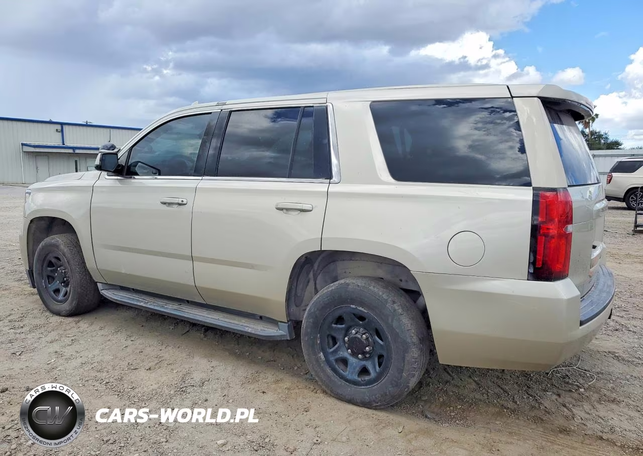 2016 Chevrolet Tahoe Police VIN:1GNSKDEC4GR266101 - 2