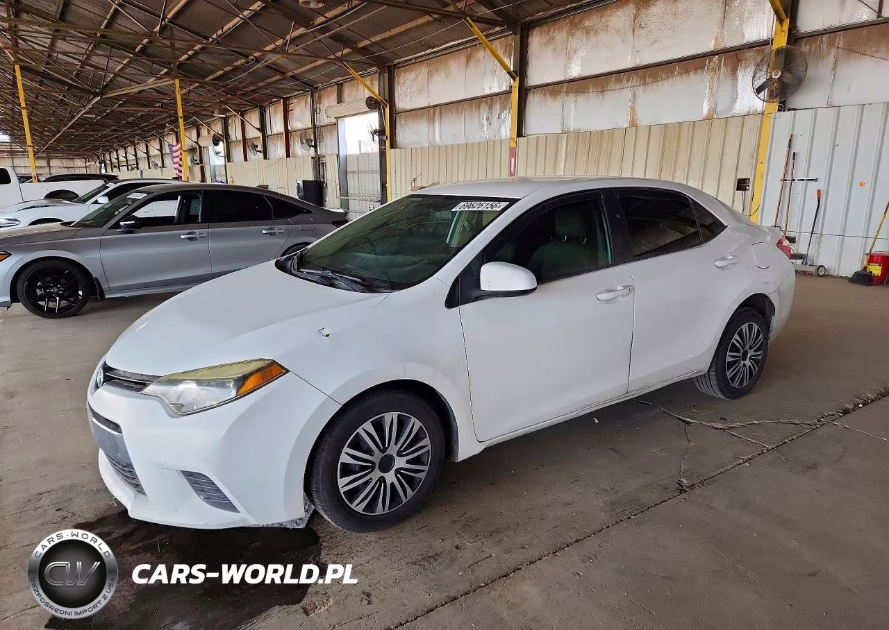 2015 Toyota Corolla Le VIN:2T1BURHE5FC351342 - 1