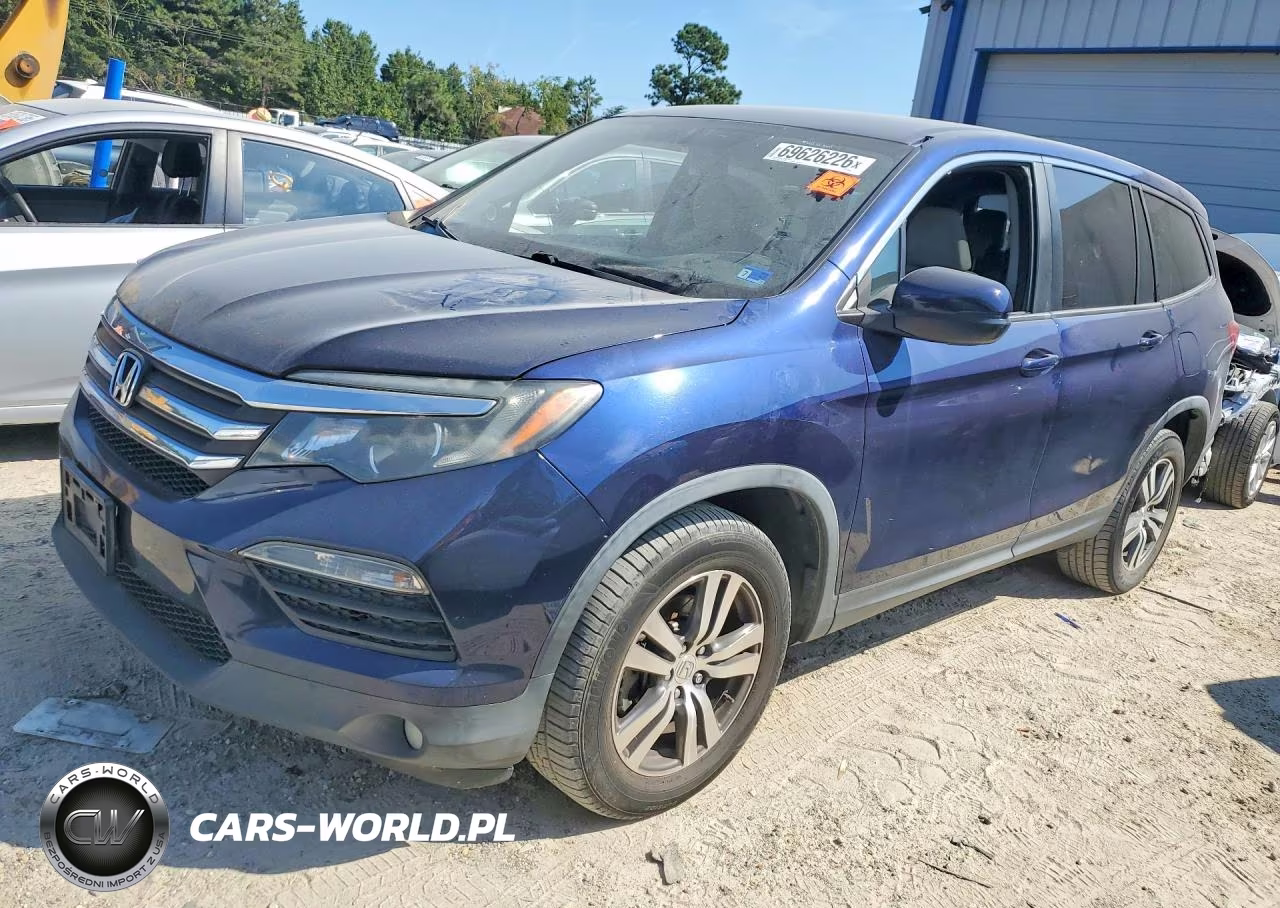 2016 Honda Pilot Ex VIN:5FNYF6H35GB096819 - 1