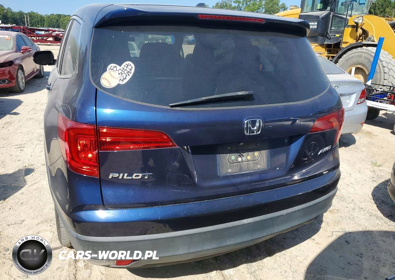 2016 Honda Pilot Ex VIN:5FNYF6H35GB096819 - 6