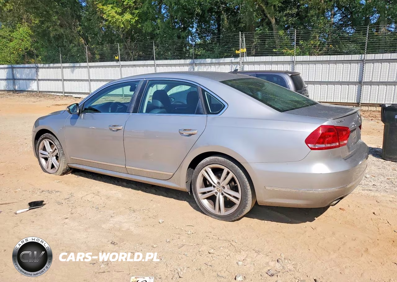 2012 Volkswagen Passat Sel VIN:1VWCM7A39CC104375 - 2