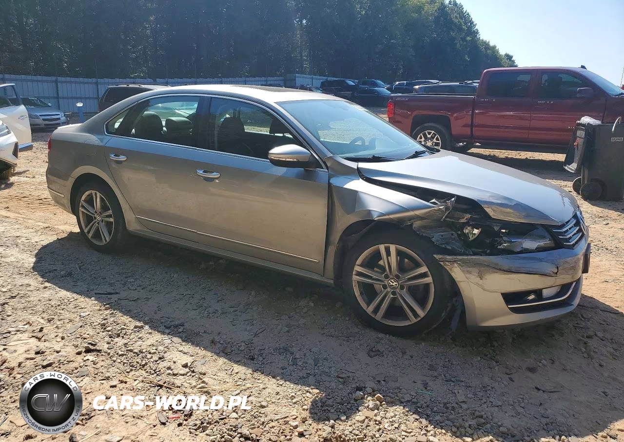 2012 Volkswagen Passat Sel VIN:1VWCM7A39CC104375 - 4