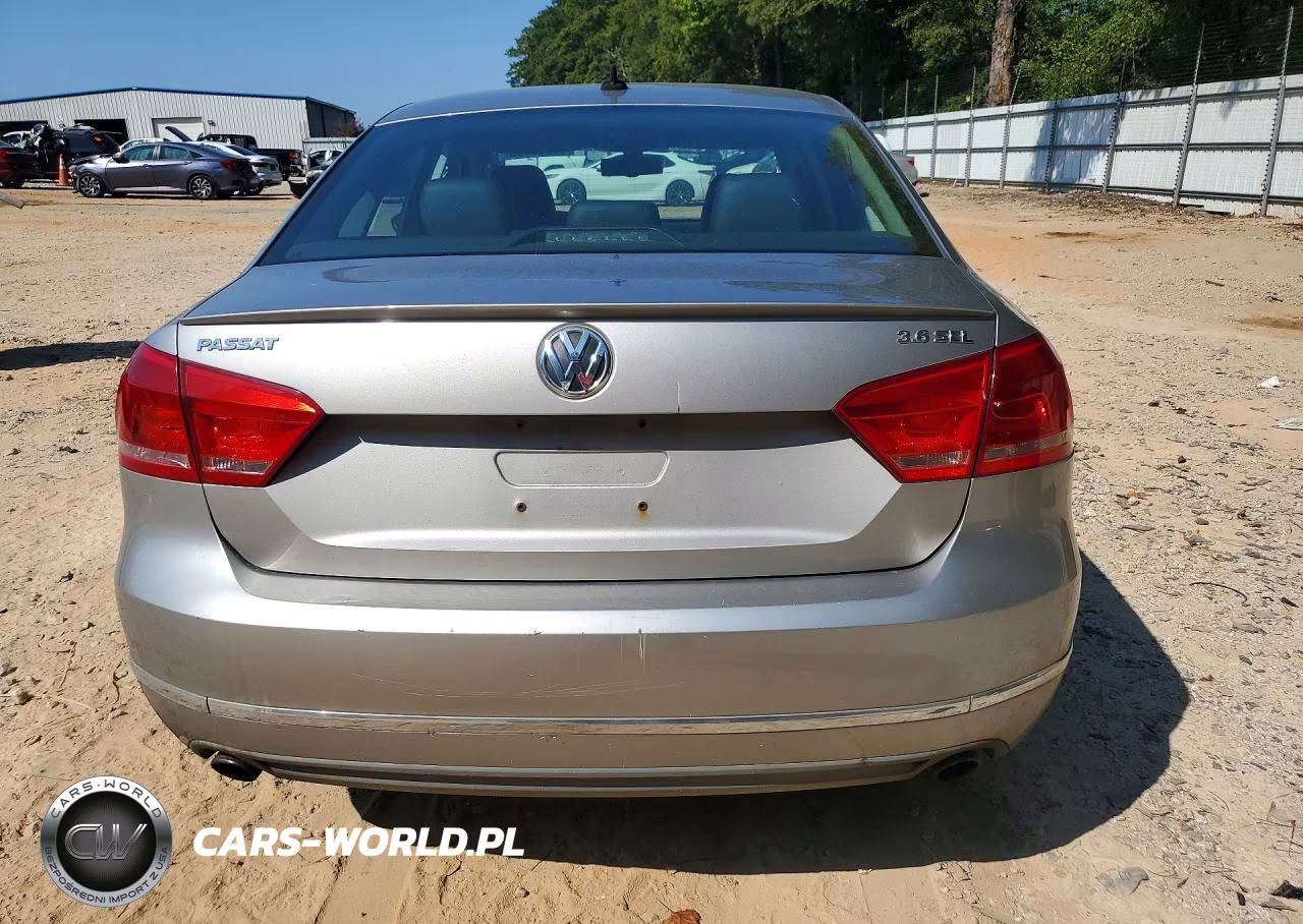 2012 Volkswagen Passat Sel VIN:1VWCM7A39CC104375 - 6