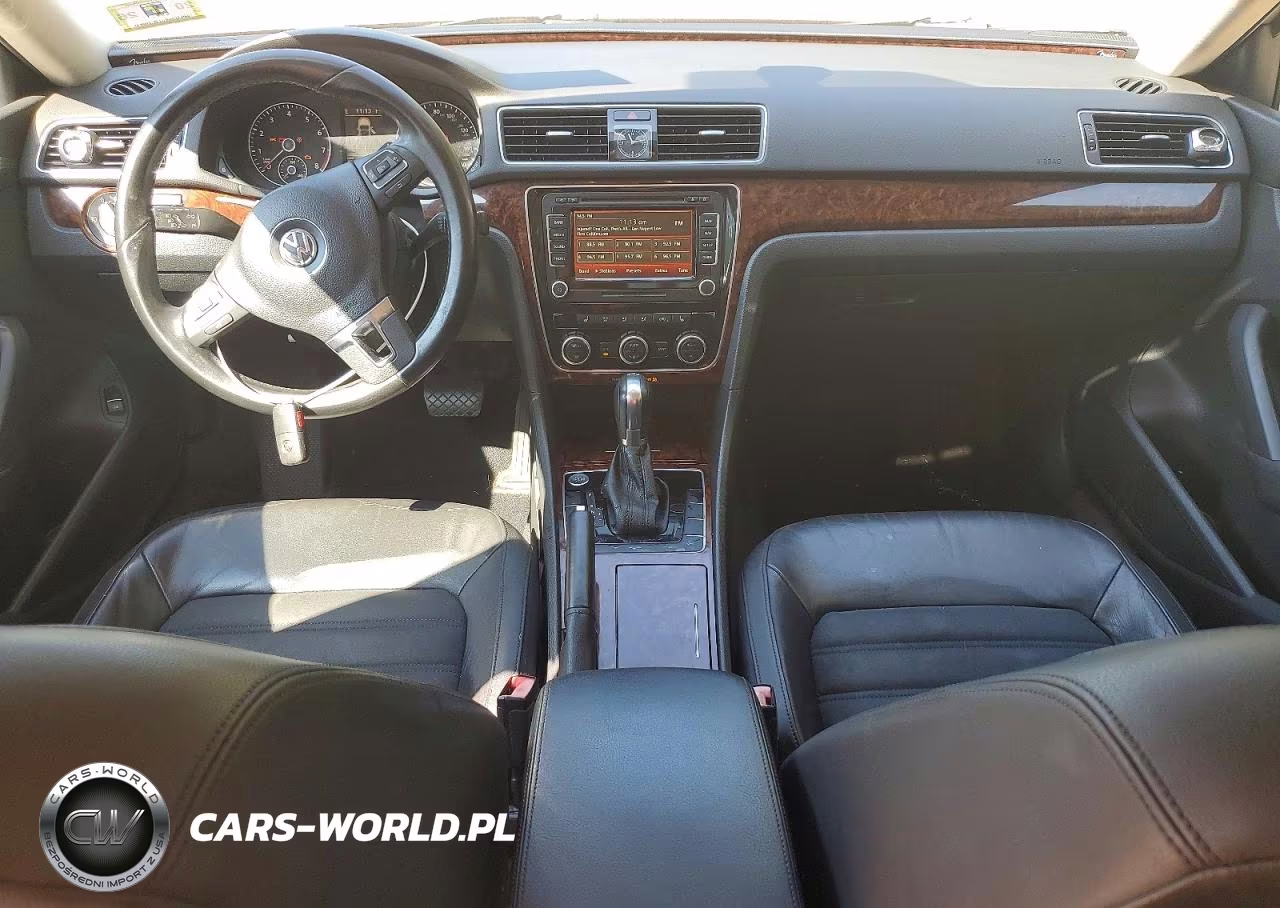 2012 Volkswagen Passat Sel VIN:1VWCM7A39CC104375 - 8