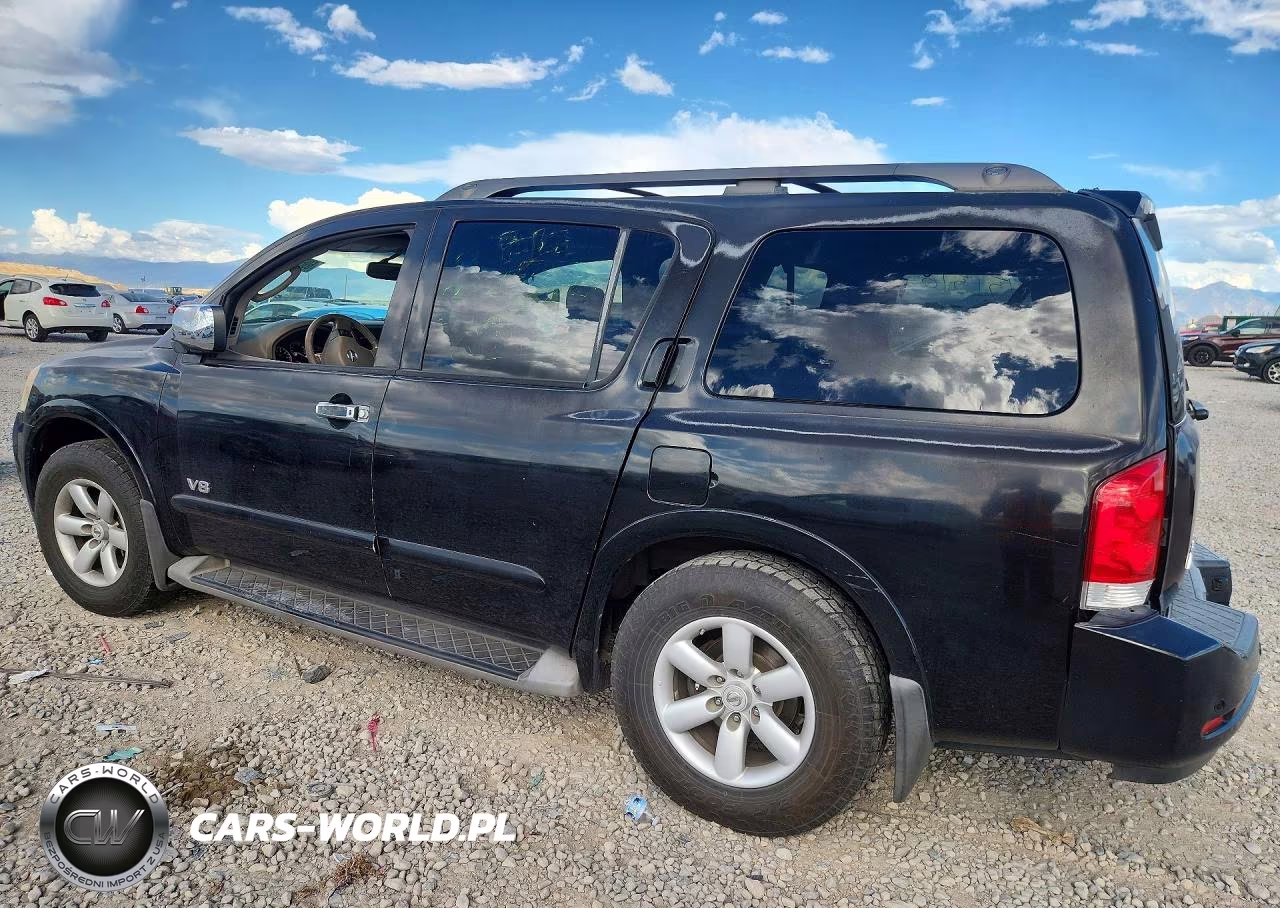 2008 Nissan Armada Se VIN:5N1AA08D58N628378 - 2