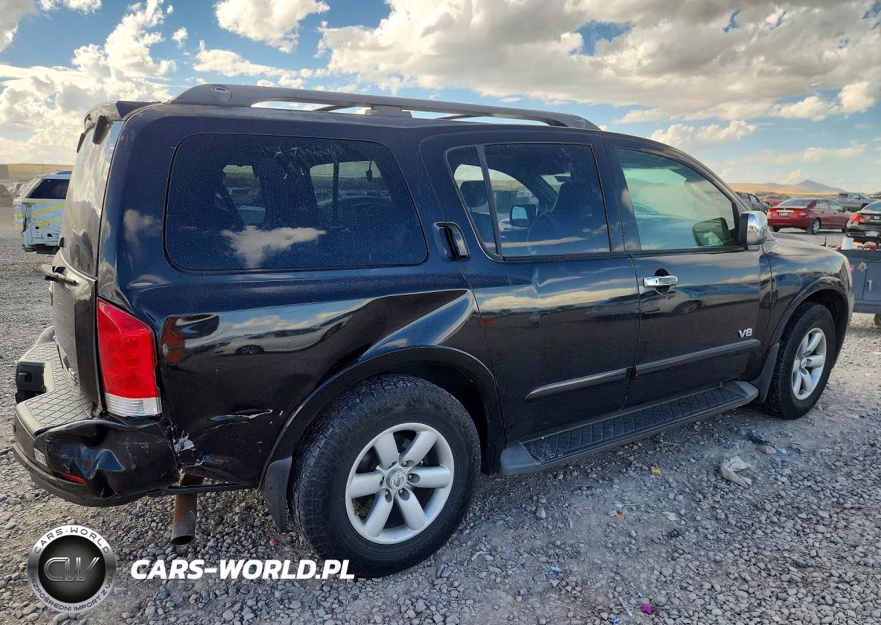 2008 Nissan Armada Se VIN:5N1AA08D58N628378 - 3