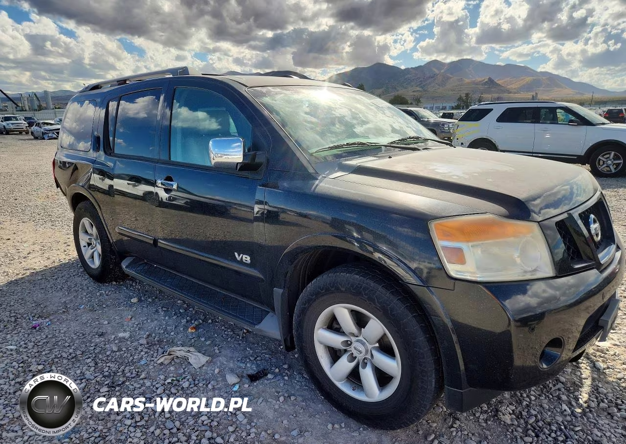 2008 Nissan Armada Se VIN:5N1AA08D58N628378 - 4