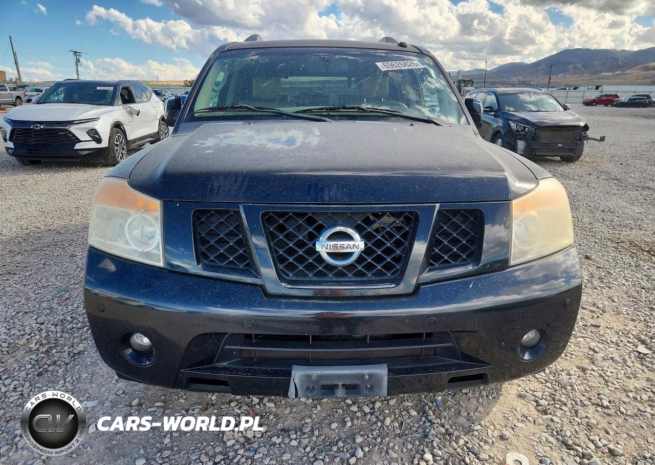 2008 Nissan Armada Se VIN:5N1AA08D58N628378 - 5