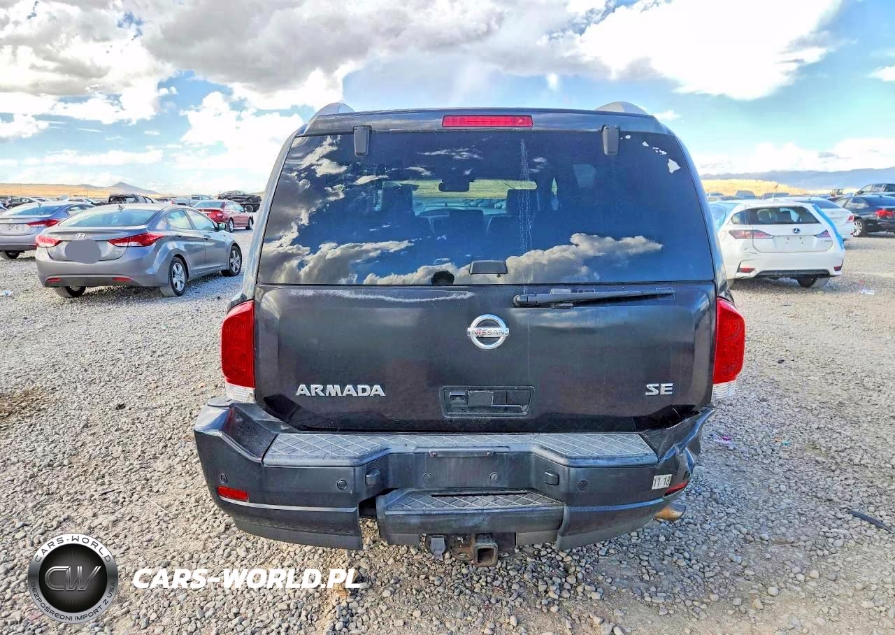 2008 Nissan Armada Se VIN:5N1AA08D58N628378 - 6