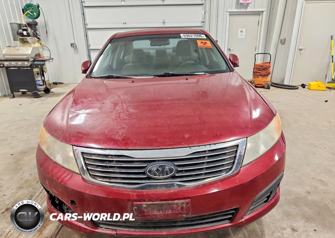 2009 Kia Optima Lx VIN:KNAGE228195350927 - 5