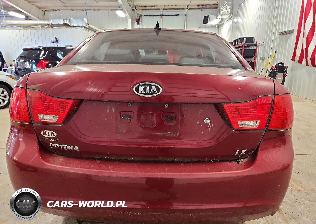 2009 Kia Optima Lx VIN:KNAGE228195350927 - 6