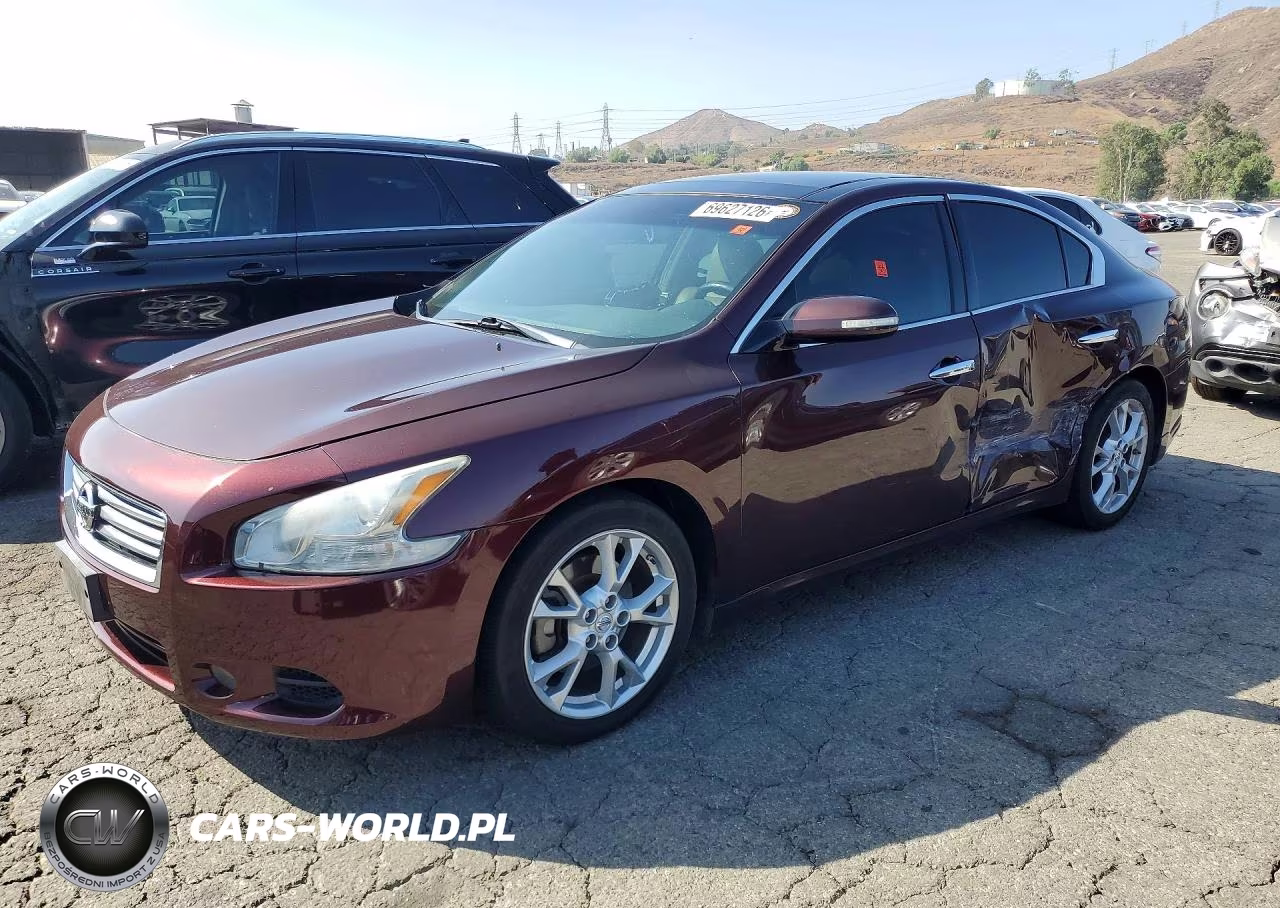 2014 Nissan Maxima 3.5 Sv VIN:1N4AA5AP8EC468693 - 1