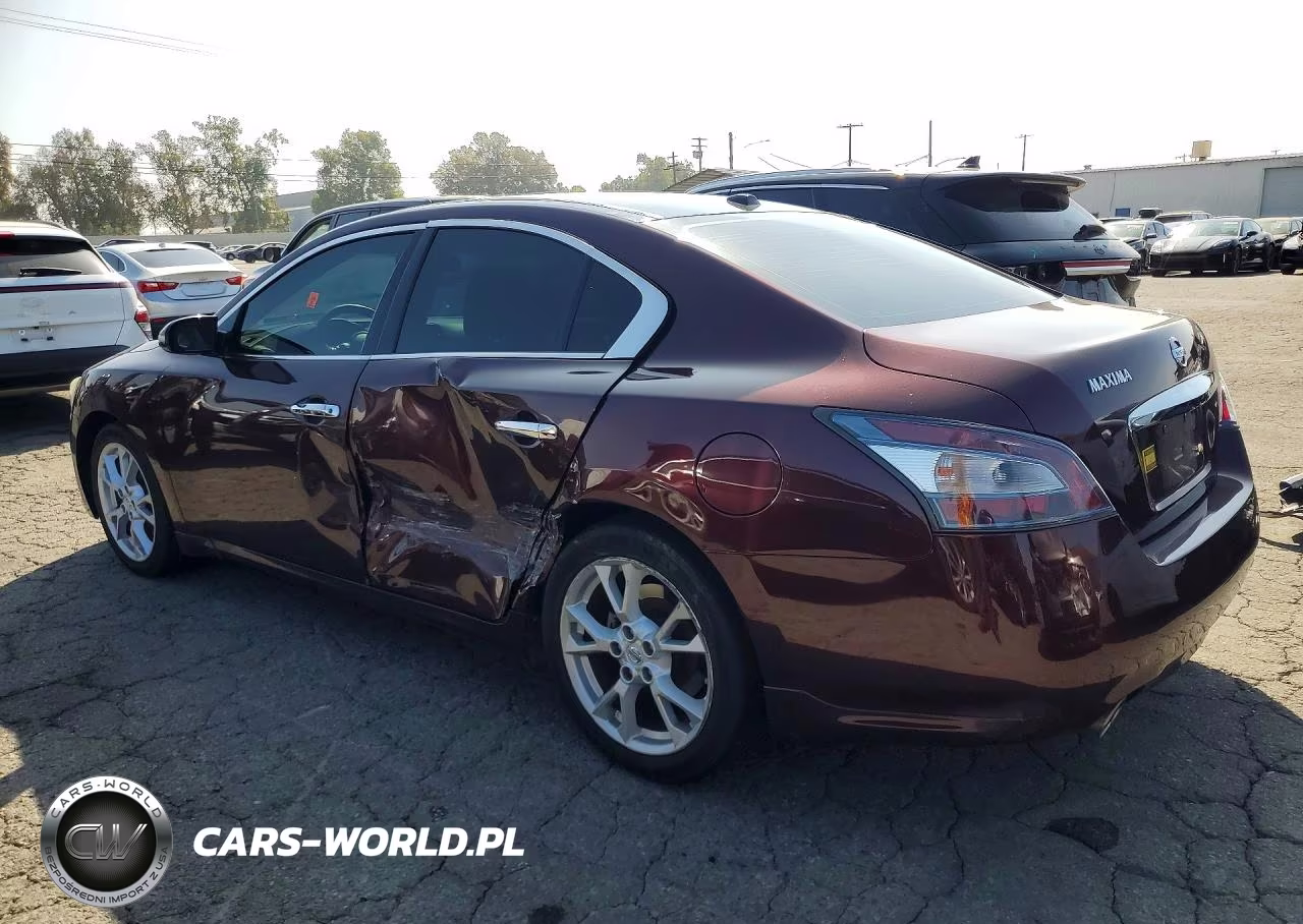 2014 Nissan Maxima 3.5 Sv VIN:1N4AA5AP8EC468693 - 2