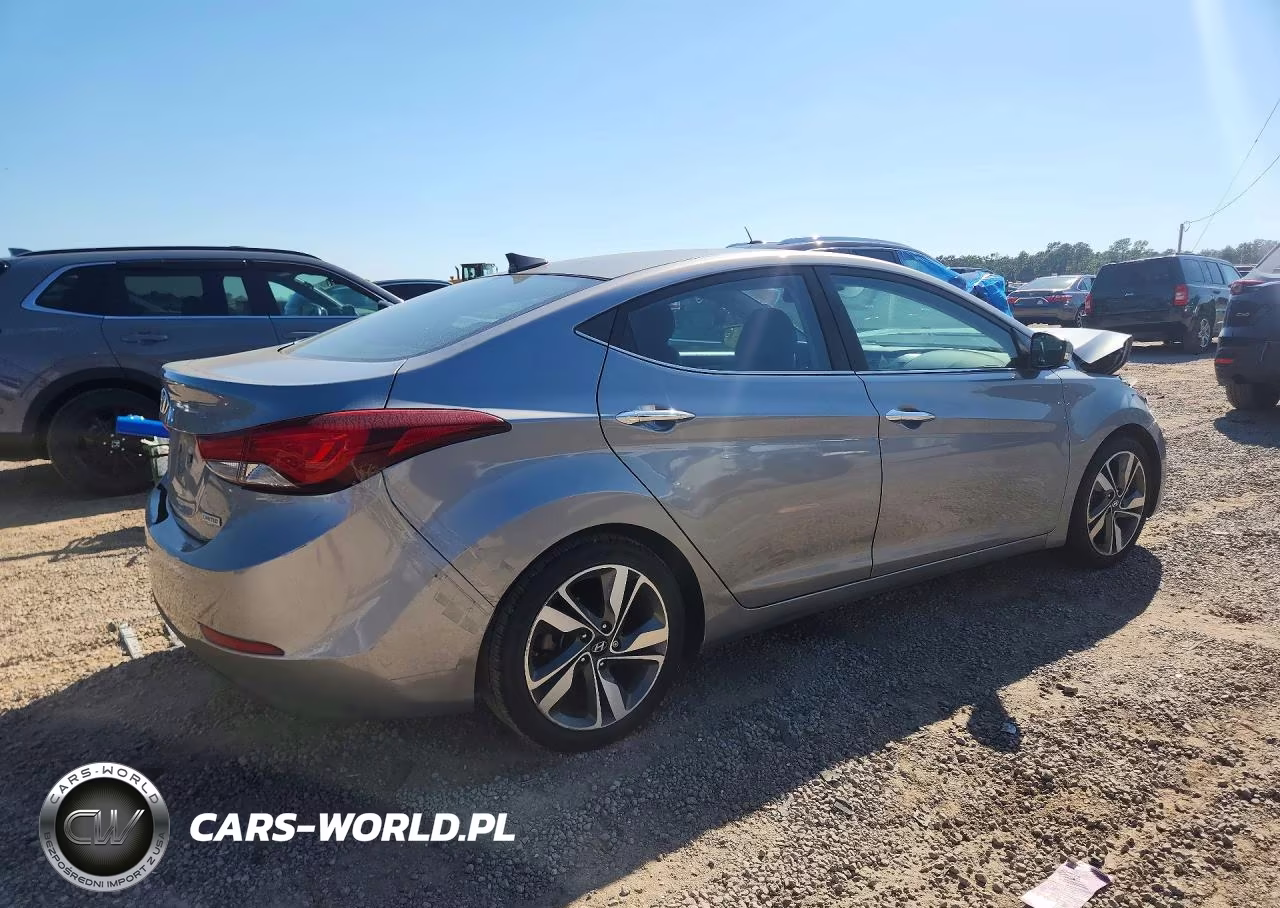 2015 Hyundai Elantra Limited VIN:KMHDH4AE0FU455259 - 3