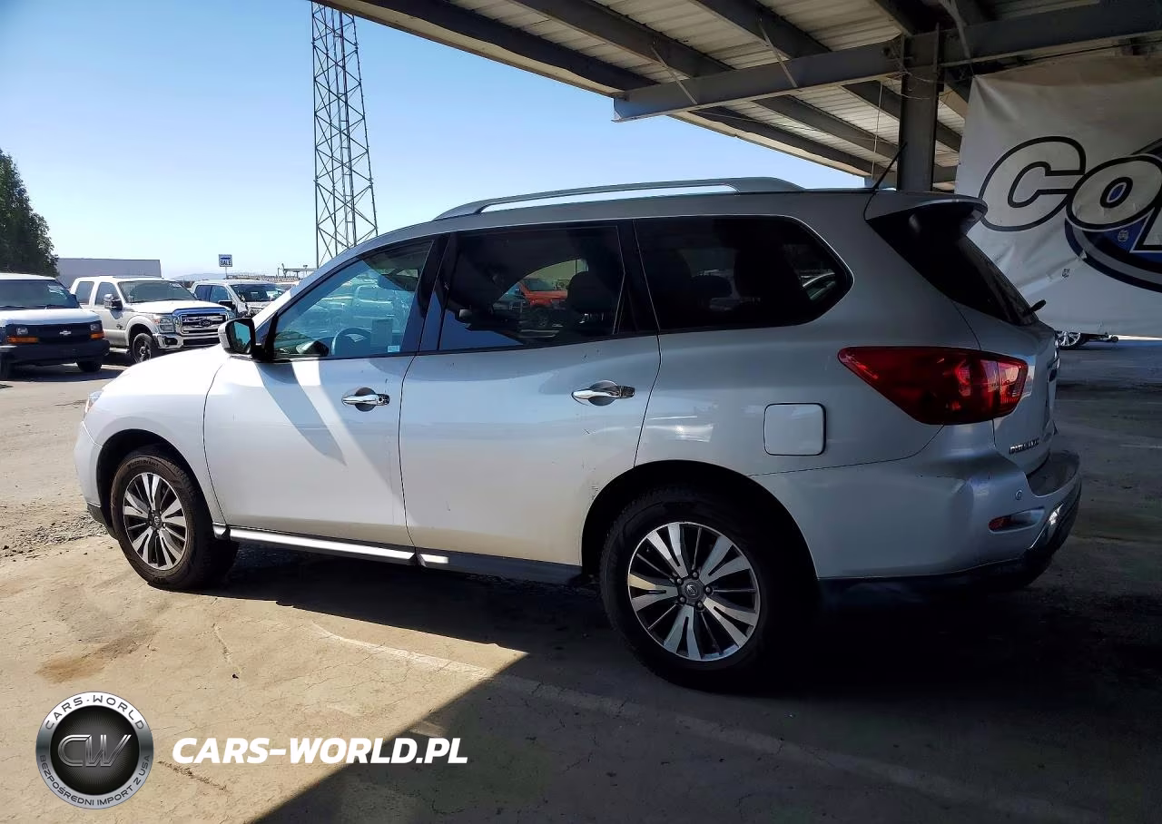 2017 Nissan Pathfinder Sv VIN:5N1DR2MM4HC618220 - 2
