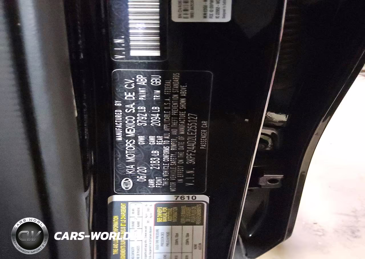 2020 Kia Forte Lxs VIN:3KPF24AD2LE255127 - 12