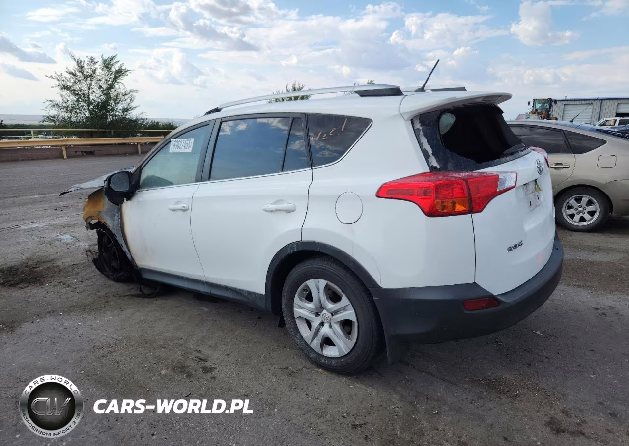 2015 Toyota Rav4 Le VIN:2T3BFREV6FW290135 - 2