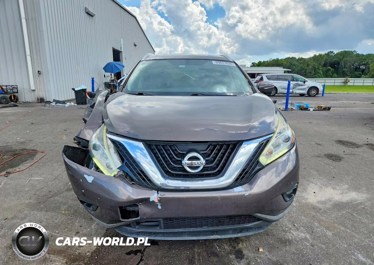 2015 Nissan Murano Sl VIN:5N1AZ2MG2FN233639 - 5