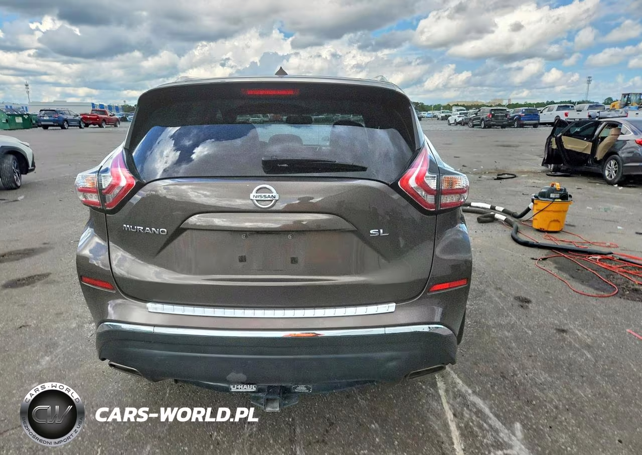 2015 Nissan Murano Sl VIN:5N1AZ2MG2FN233639 - 6