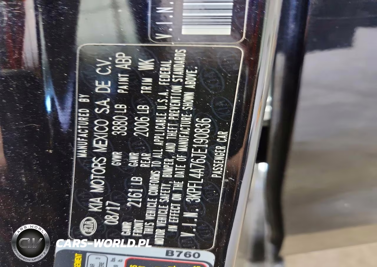 2018 Kia Forte Lx VIN:3KPFL4A76JE190836 - 12