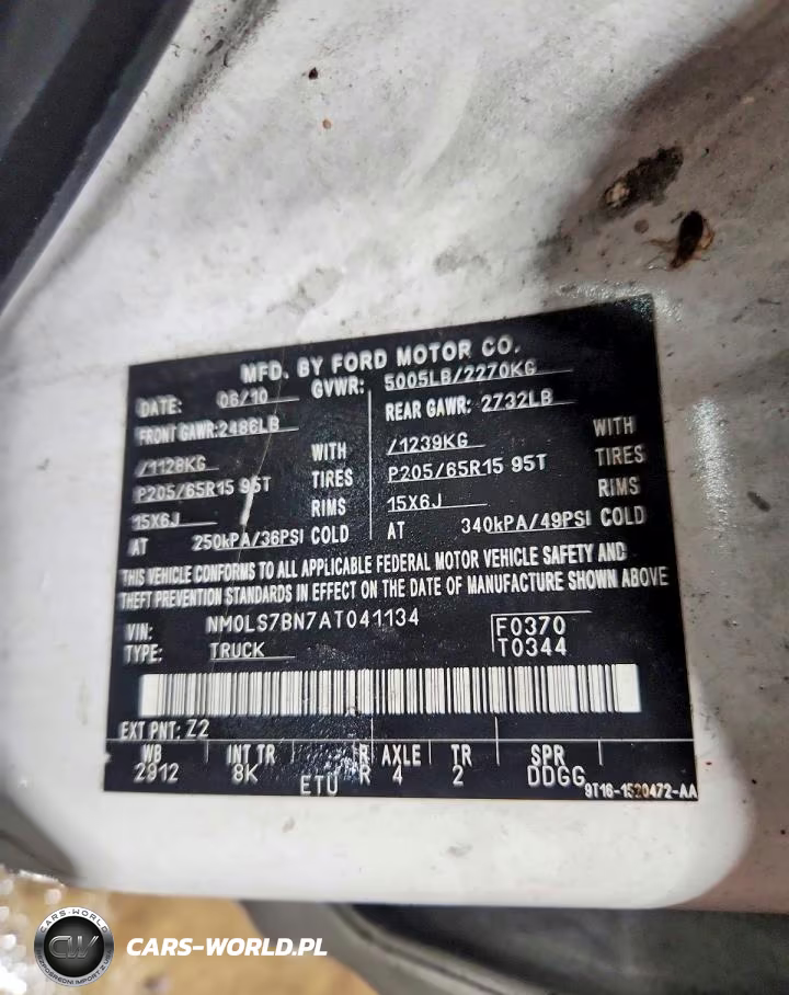 2010 Ford Transit Connect Xlt VIN:NM0LS7BN7AT041134 - 13