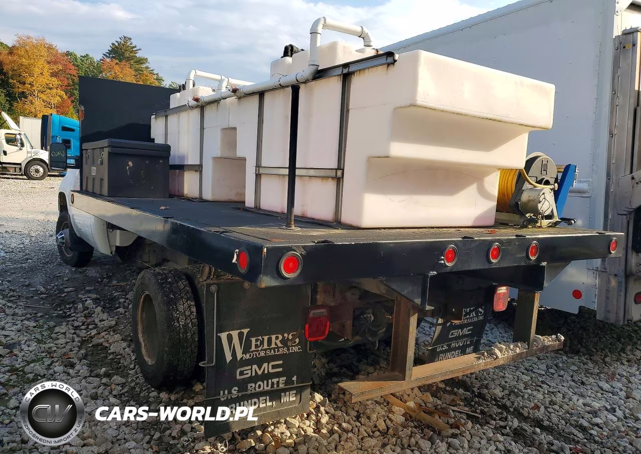 2010 GMC Sierra C3500 Flat Bed Truck VIN:1GD6C2BK9AF122443 - 2