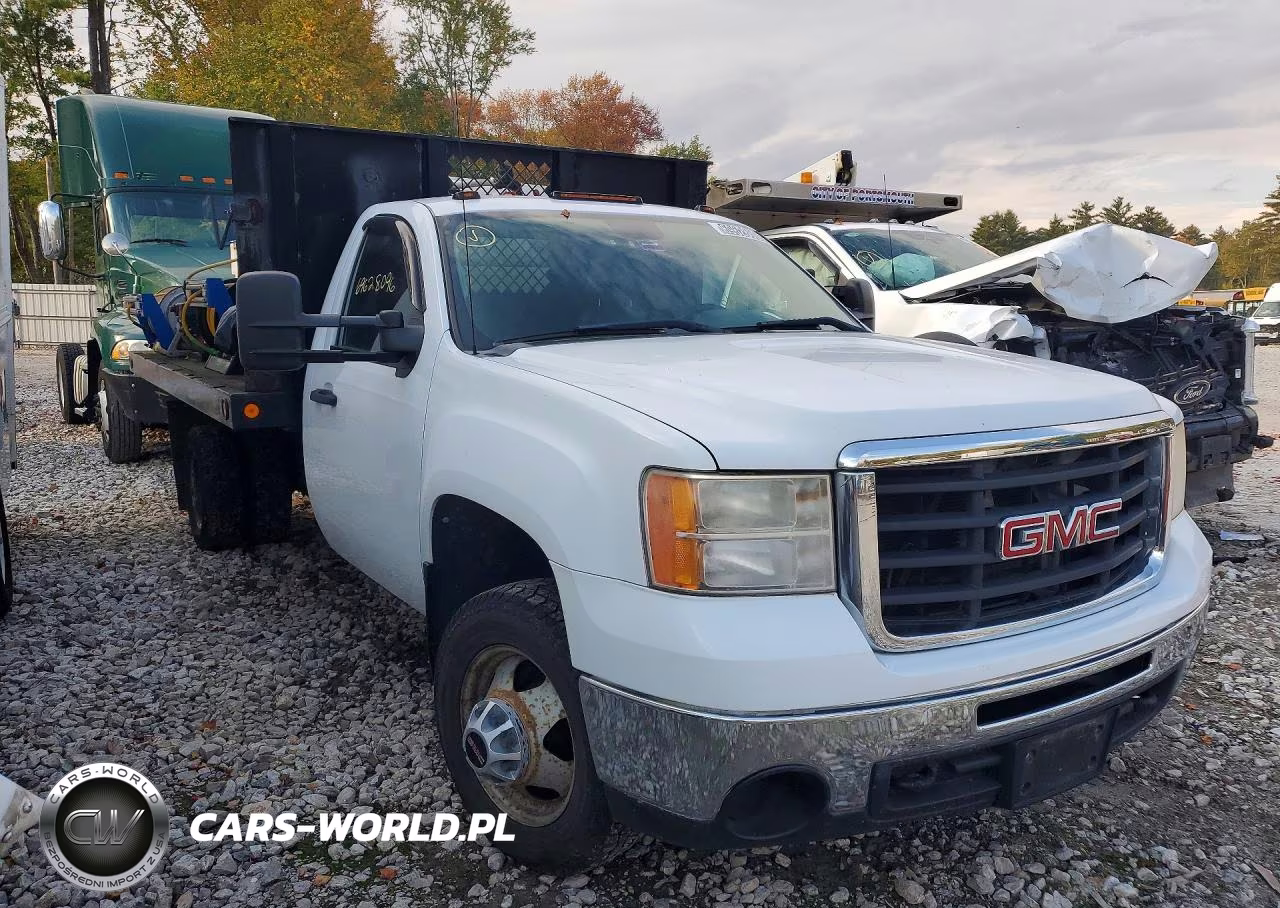 2010 GMC Sierra C3500 Flat Bed Truck VIN:1GD6C2BK9AF122443 - 4