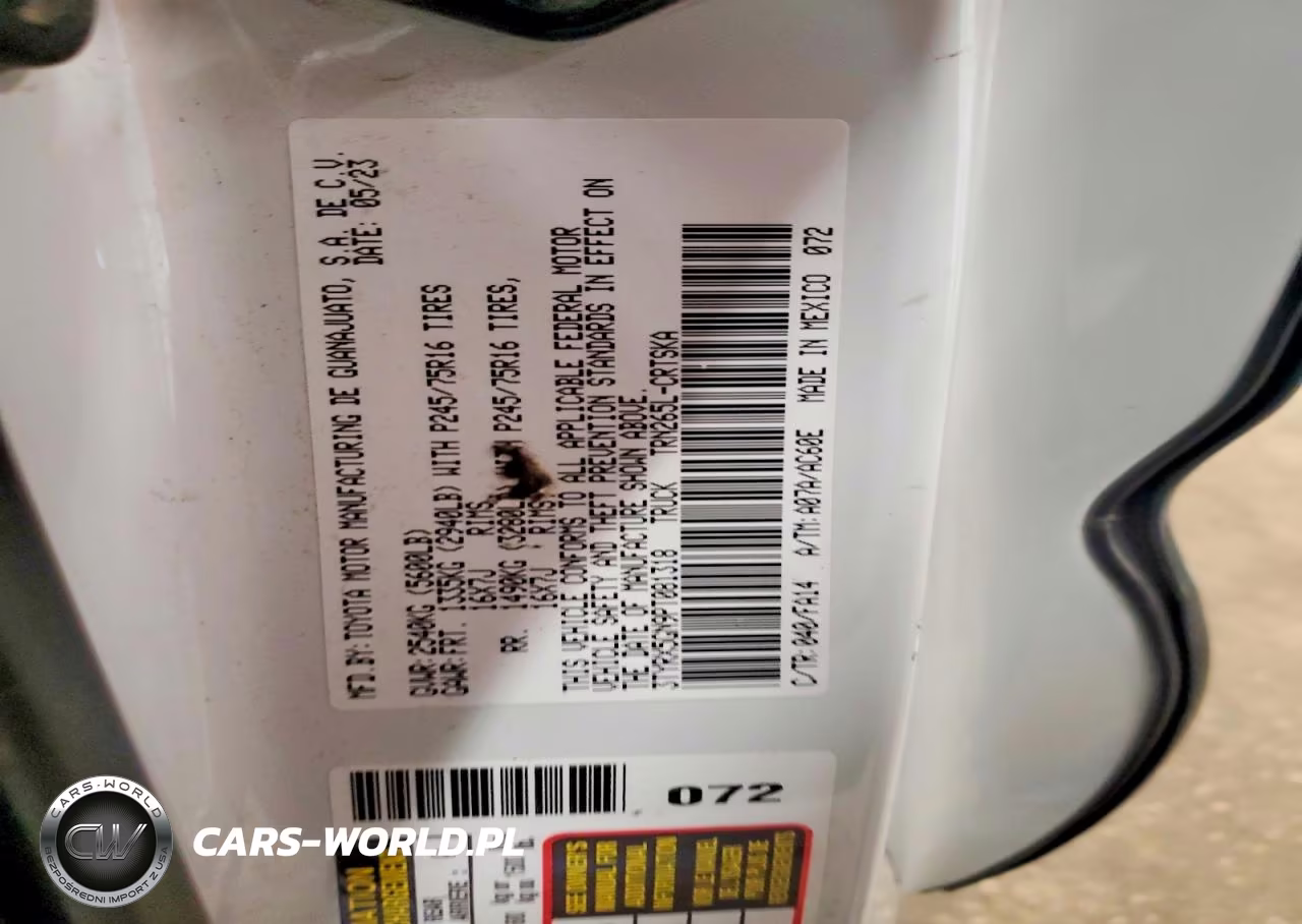 2023 Toyota Tacoma Sr VIN:3TYRX5GN9PT081318 - 12