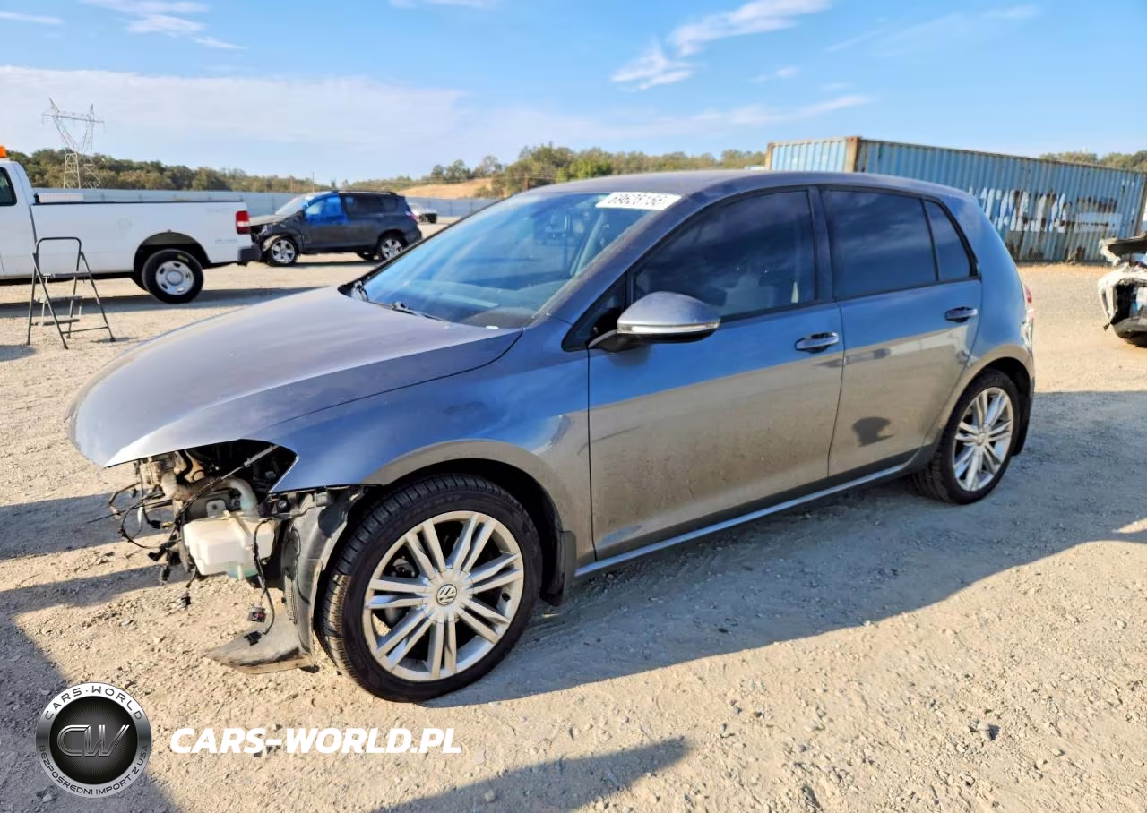 2015 Volkswagen Golf Tdi VIN:3VW2A7AUXFM066333 - 1