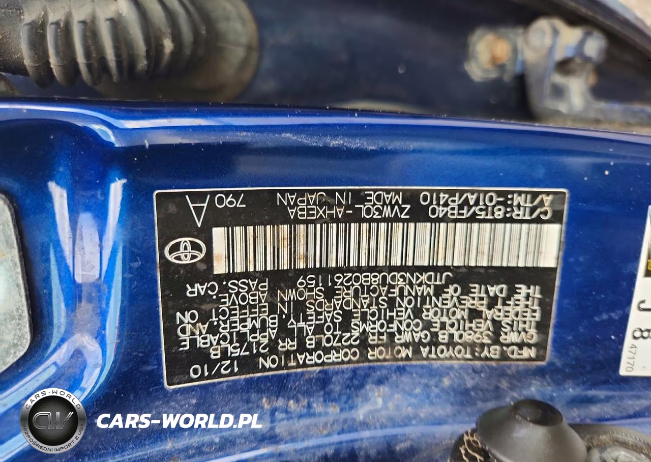2011 Toyota Prius Two VIN:JTDKN3DU8B0261159 - 12