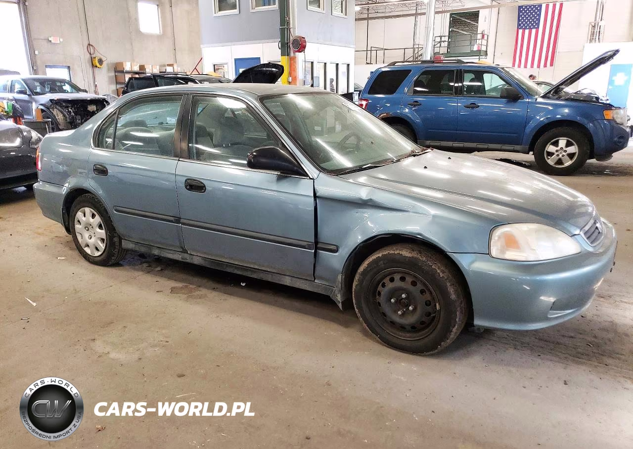 2000 Honda Civic Lx VIN:1HGEJ6678YL043524 - 4