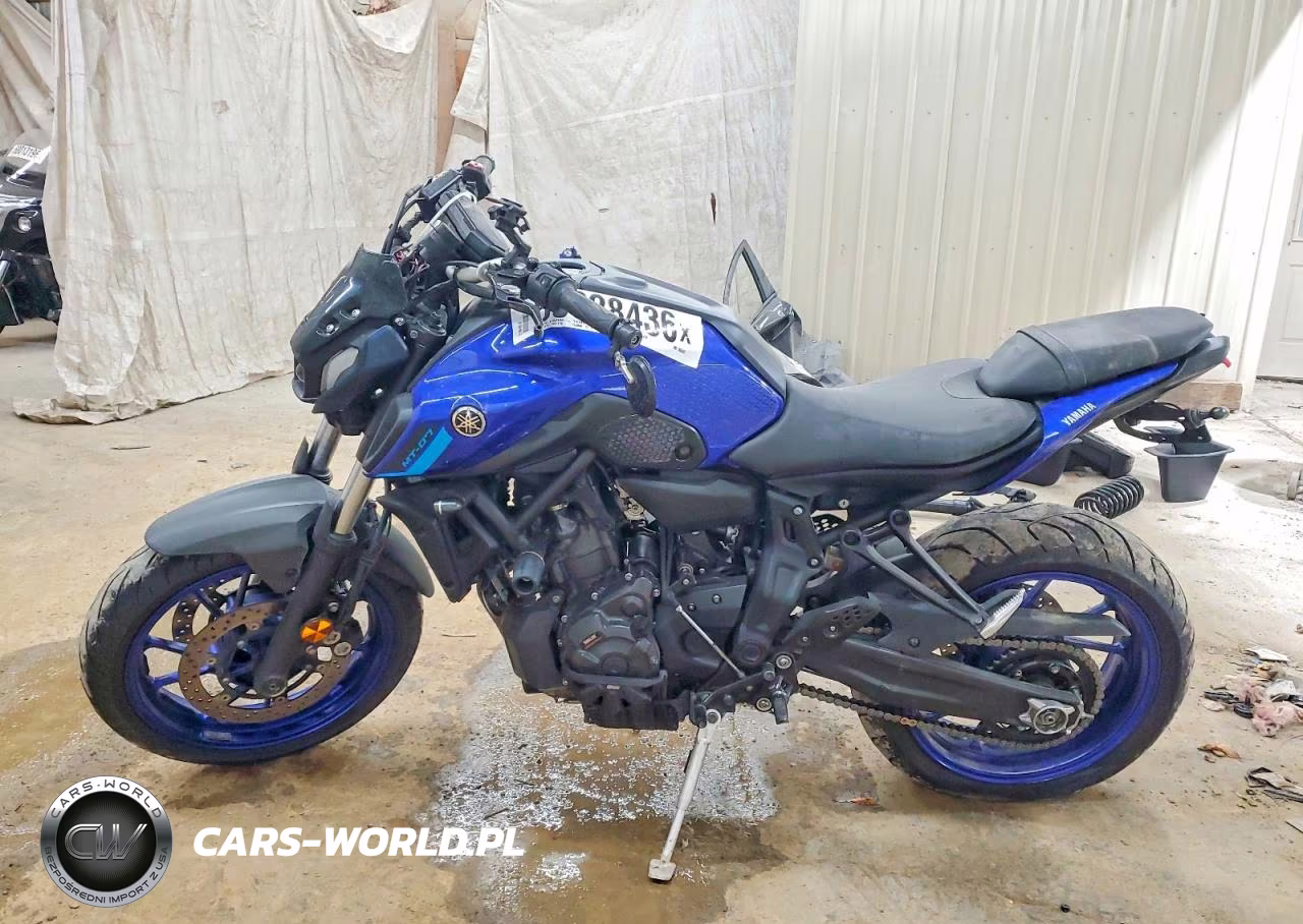 2022 Yamaha Mt07 VIN:JYARM32E4NA003647 - 3