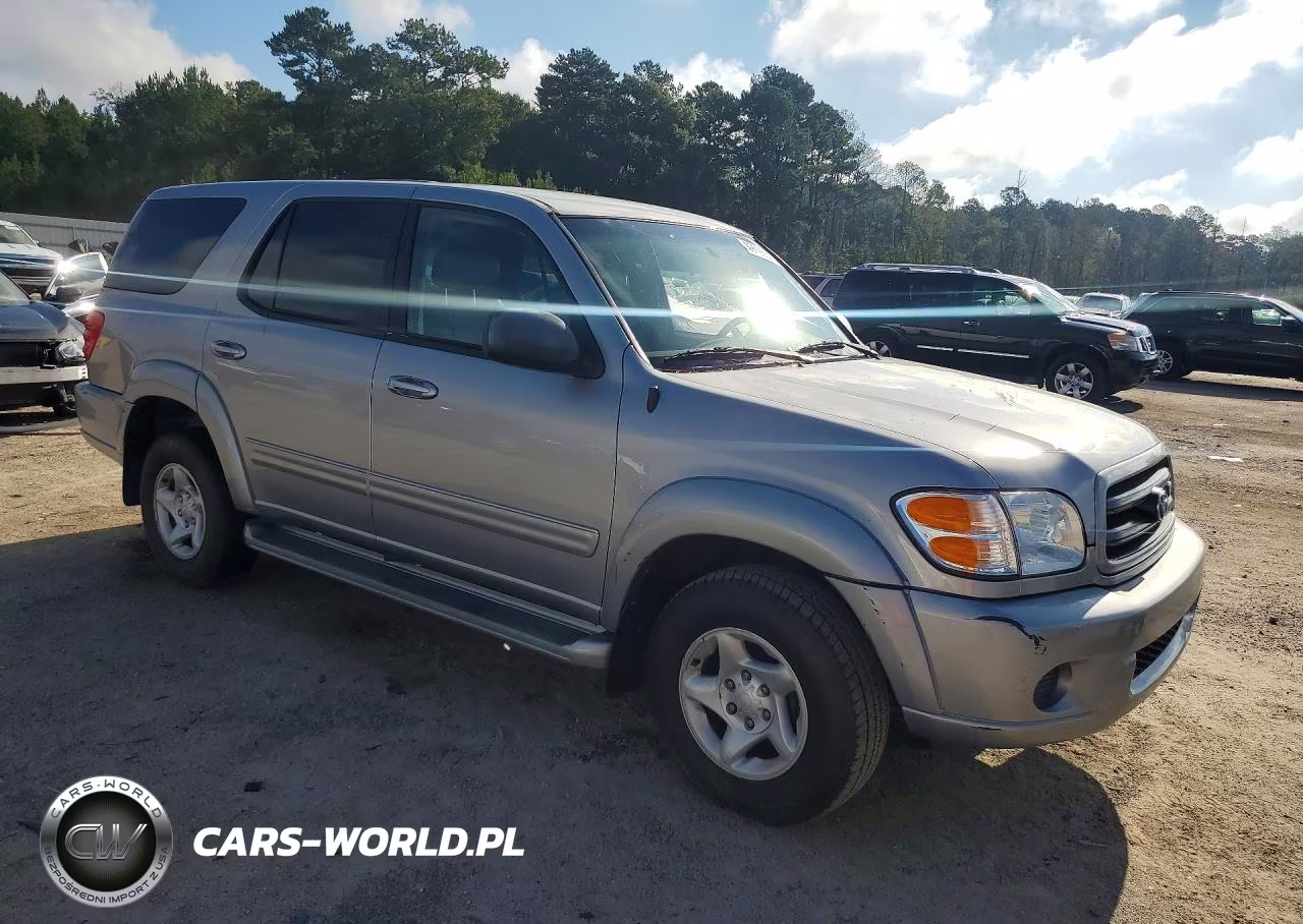 2002 Toyota Sequoia Sr5 VIN:5TDZT34A22S096569 - 4
