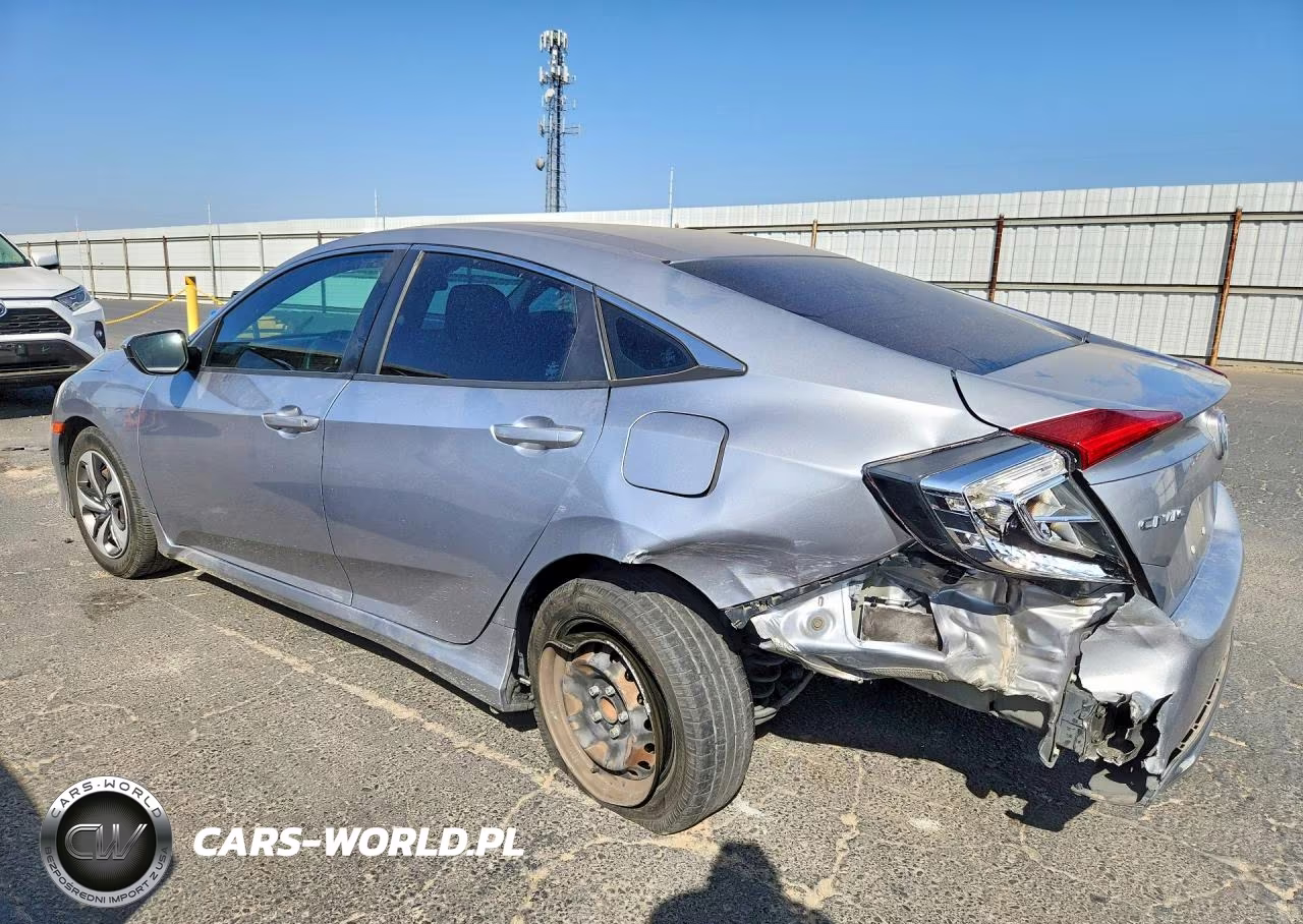 2019 Honda Civic Lx VIN:19XFC2F66KE208208 - 2