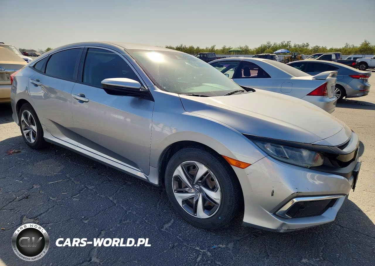 2019 Honda Civic Lx VIN:19XFC2F66KE208208 - 4